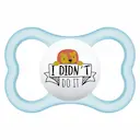Kit Chupeta MAM Air Cor Azul Tamanho 2 - maiores de 6 meses com 2 unidades