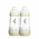 Mamadeira MAM Easy Start Neutra 2 meses+ com 2 unidades capacidade 260ml