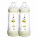 Mamadeira MAM Easy Start Neutra 4 meses+ com 2 unidades capacidade 320ml