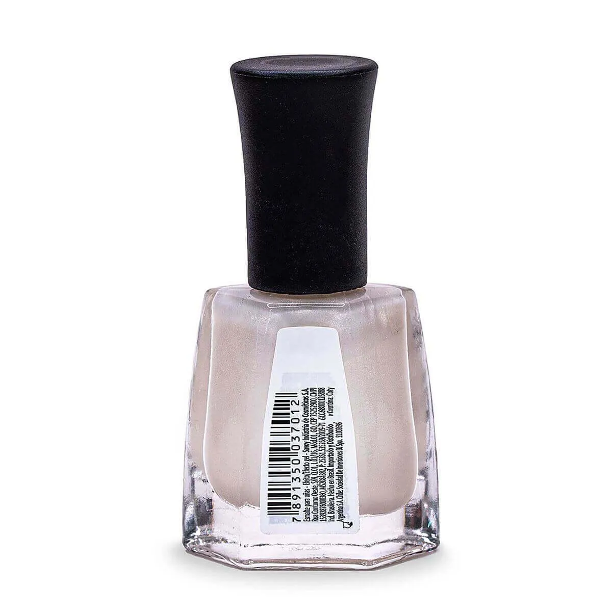Esmalte Risqué Diamond Gel Branco Camafeu Hipoalergênico com 9,5ml