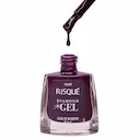 Esmalte Risqué Diamond Gel Calda de Blueberry Hipoalergênico com 9,5ml