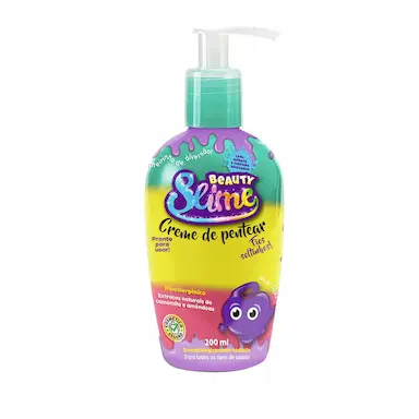 Creme de Pentear Infantil Beauty Slime Colors com 200ml