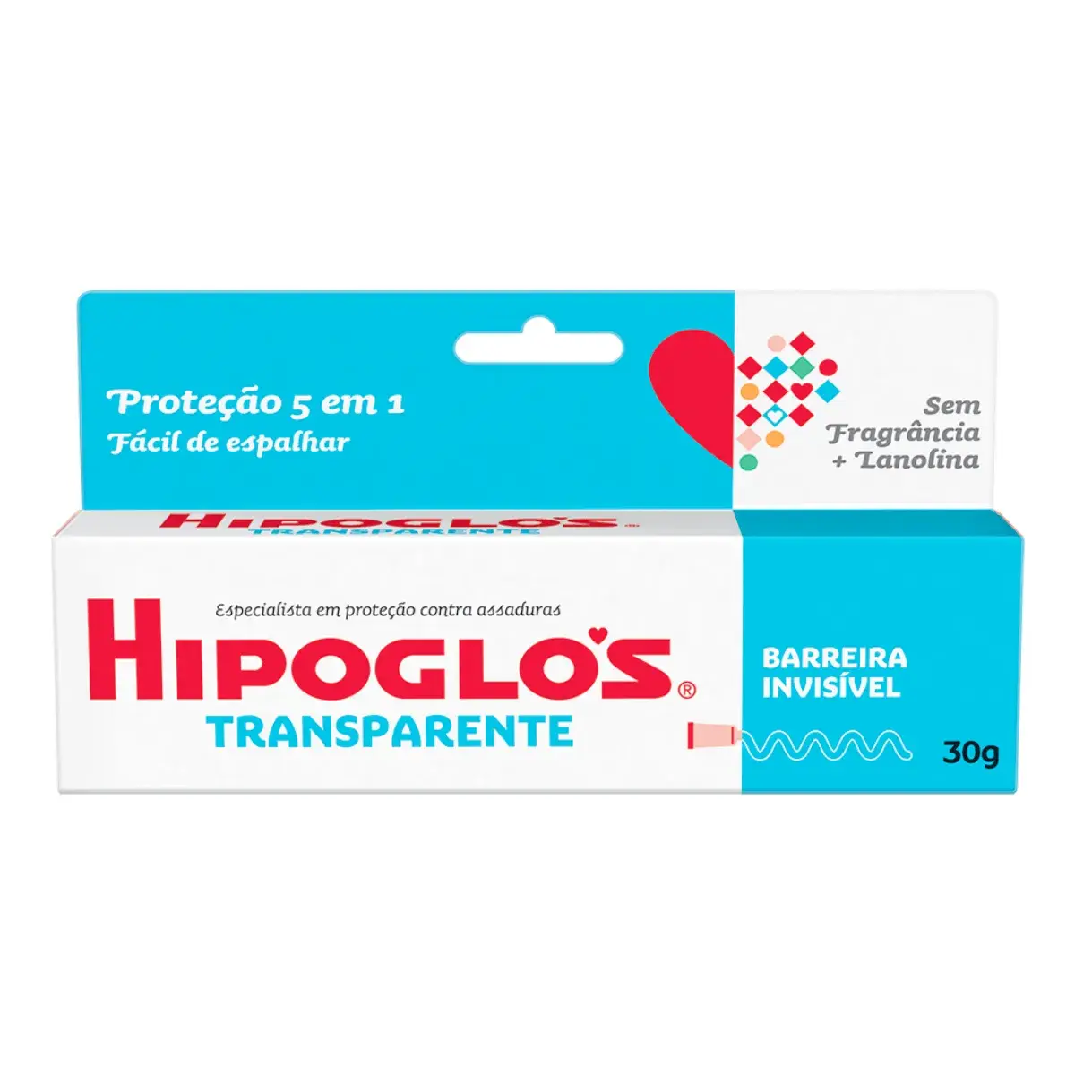 Hipoglós Creme Contra Assadura Transparente com 30g