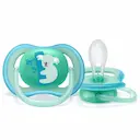 Chupeta Philips Avent Ultra Air +18 meses Azul com 2 unidades