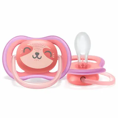 Chupeta Philips Avent Ultra Air Maiores de 18 Meses Rosa com 1 unidade