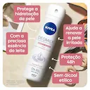 Desodorante Aerosol Antitranspirante Nivea Feminino Deomilk Beauty Elixir Sensitive com 150ml