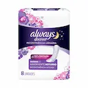 Absorvente Noturno Always Discreet Incontinência Urinária Intensa com 8 unidades