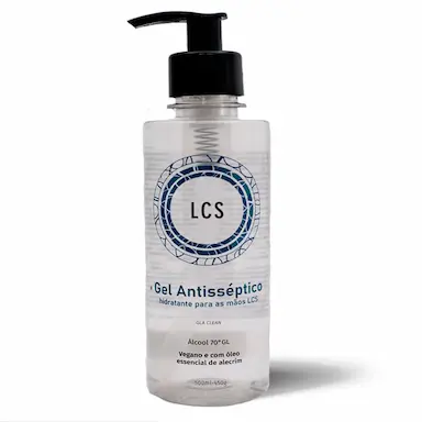 Álcool Gel Antisséptico LCS com 500ml