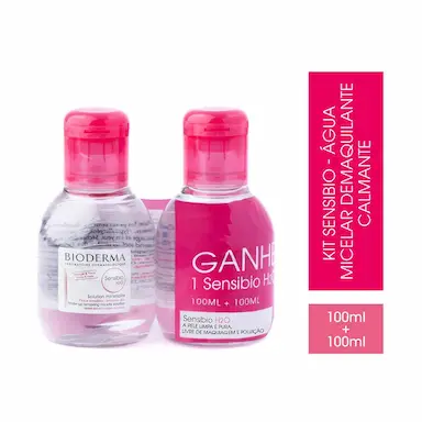 Kit Solução Micelar Sensibio H2O com 2 unidades de 100ml cada