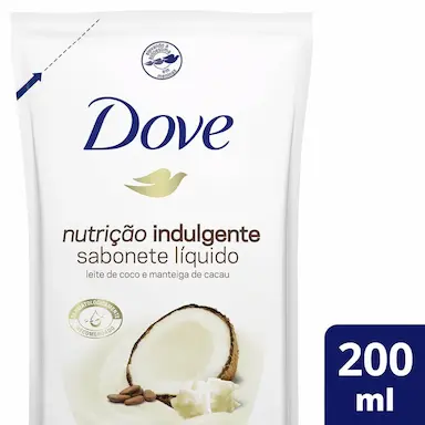 Refil Sabonete Líquido Dove Nutrição Indulgente