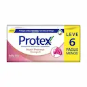 Kit Sabonete em Barra Protex Nutri Protect Ômega 3 com 6 unidades de 85g cada