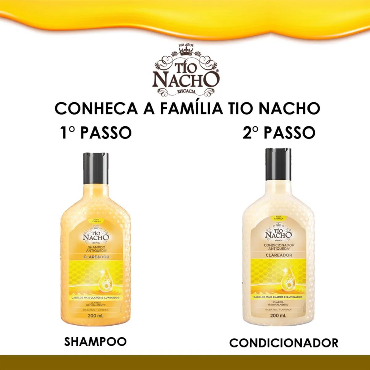 Shampoo Tio Nacho Antiqueda Clareador