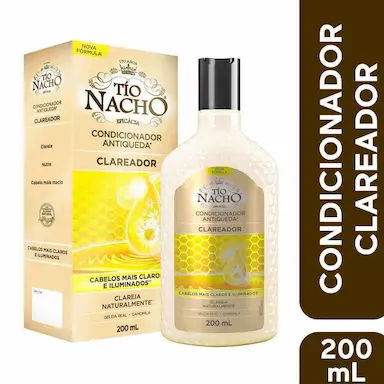Condicionador Tío Nacho Antiqueda Clareador com 200ml
