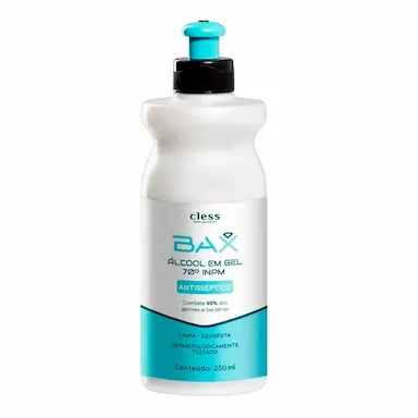 Álcool Gel 70% Antisséptico Bax com 250ml