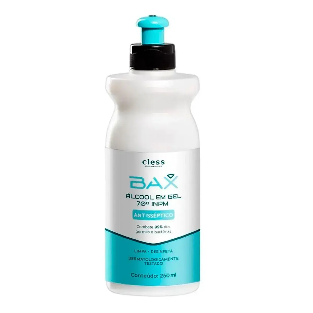 Álcool Gel 70% Antisséptico Bax com 250ml