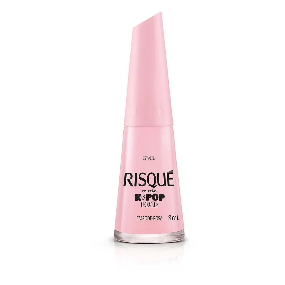 Esmalte Risqué K-Pop Love Empode-Rosa Hipoalergênico com 8ml