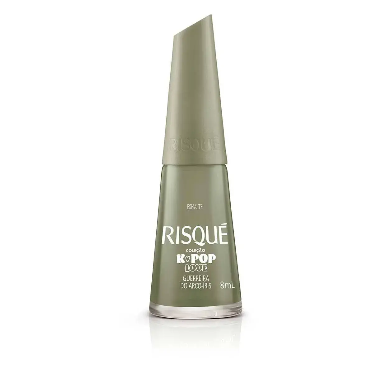 Esmalte Risqué K-Pop Love Guerreira do Arco-Íris com 8ml
