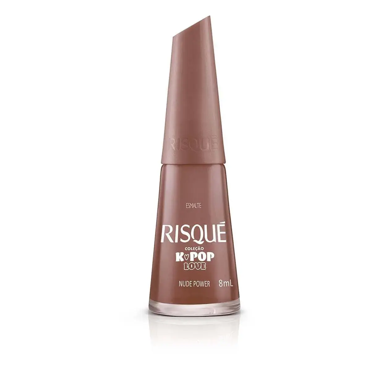 Esmalte Risqué K-Pop Love Nude Power Hipoalergênico com 8ml