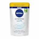 Refil Sabonete Líquido Nivea Creme Soft com 200ml