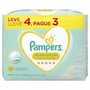 Lenço Umedecido Pampers Recém-Nascido com 4 pacotes de 48 unidades