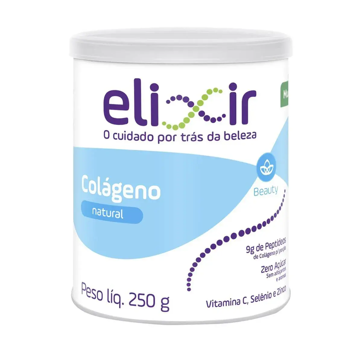 Colágeno Natural Elixir Solúvel com 250g