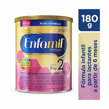 Fórmula Infantil Enfamil Premium 2 a partir do 6º mês com 180g