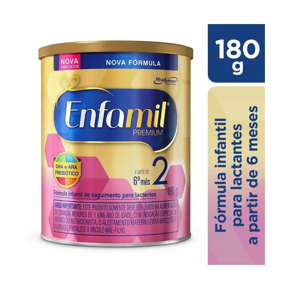 Fórmula Infantil Enfamil Premium 2 a partir do 6º mês com 180g