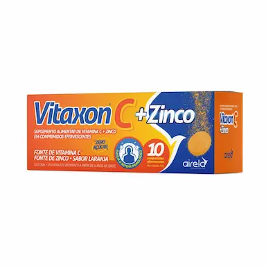 Vitamina C + Zinco Vitaxon C 10 comprimidos efervescentes