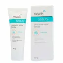 Protetor Solar Facial Needs Beauty Oil-Free FPS 70 40g