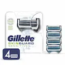 Carga para Aparelho de Barbear Gillette Skinguard Sensitive com 4 unidades