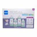 Kit MAM Easy Start Gift Set Menino com 4 mamadeiras e 2 bicos