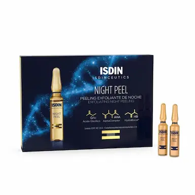 Sérum Esfoliante Noturno Isdinceutics Night Peel com 10 Ampolas