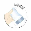 Copo NUK Evolution Mini Magic com Alça Neutral com 160ml