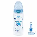 Mamadeira NUK First Choice Controle de Temperatura Tamanho 2 Azul com 1 unidade