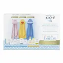Kit Hora do Banho Dove Baby Sabonete Líquido + Toalha de Banho Hipopótamo