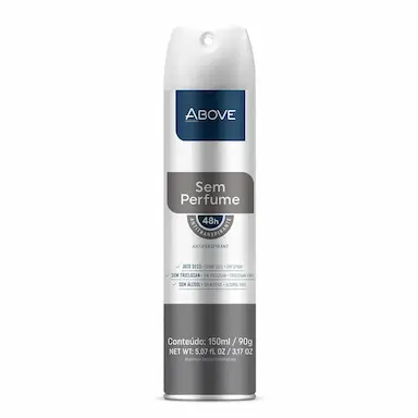 Desodorante Aerosol Antitranspirante Above Sem Perfume com 150ml