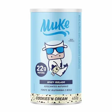 Whey Isolado Muke Cookies'n Cream 450g