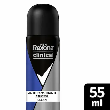 Desodorante Rexona Clinical Men Aerosol Masculino com 55ml