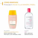 Protetor Solar Facial Bioderma Photoderm Nude Touch Claro FPS50+ 40ml