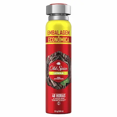 Desodorante Old Spice Lenha Spray Antitranspirante com 200ml