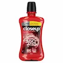 Enxaguante Antisséptico Bucal Closeup Red Hot Proteção 360° Fresh Zero Álcool com 500ml