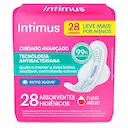 Absorvente Intimus Tecnologia Antibacteriana Com Abas com 28 unidades