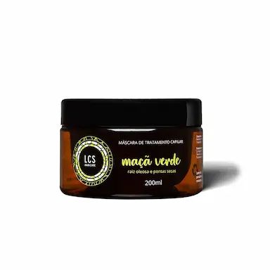 Máscara de Tratamento Capilar Lcs Hair Care Maçã Verde com 200ml