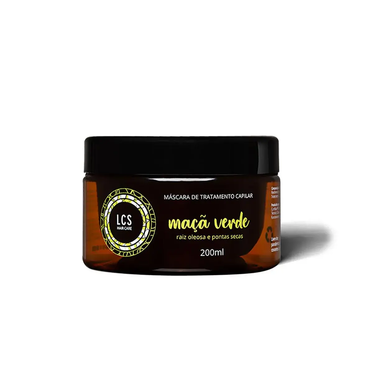 Máscara de Tratamento Capilar Lcs Hair Care Maçã Verde com 200ml
