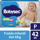 Fralda Babysec UltraSec Mega Galinha Pintadinha P - 42 Unidades