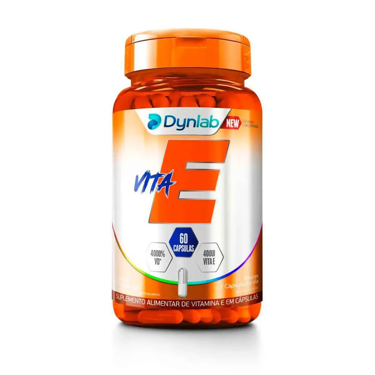 Vita E 400UI Dynlab com 60 Cápsulas