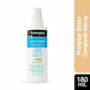 Protetor Solar Corporal Neutrogena Sun Fresh Light Spray FPS 50 180ml