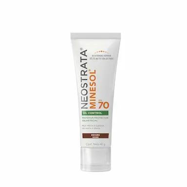 Protetor Solar Facial NeoStrata Minesol Oil Control Cor Escuro FPS70 40g