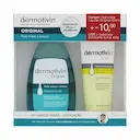 Kit Dermotivin Sabonete Líquido Original 120ml + Sabonete Cremoso Esfoliante Scrub 60g