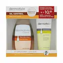 Kit Sabonete Líquido Dermotivin Oil Control 120ml + Sabonete Esfoliante Dermotivin Scrub 60g